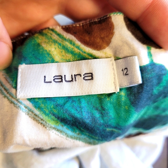 Laura Rich Color A shape skirt Size 12 - Picture 7 of 9